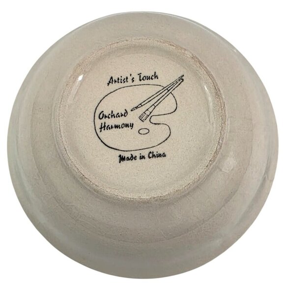 Artist’s Touch Orchard Harmony Collection Dessert Appetizer Bowls – Set of 5 - Picture 5 of 15